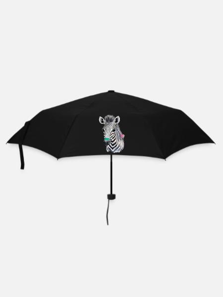 Poulains zébes - Parapluie standard - noir