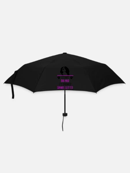 Springer-Zitat - Regenschirm (klein) - Schwarz