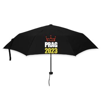 Prague 2023 - Umbrella (small) - black - Front