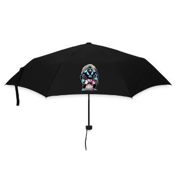 Boxe Boxeur Gorille - Parapluie standard - noir - Devant