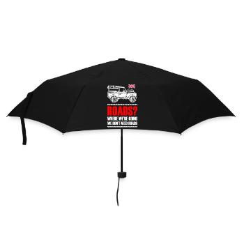Landy and Driver - Umbrella (small) - black - Front