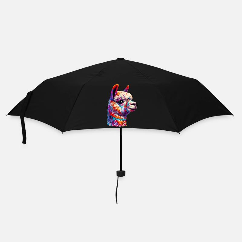 Alpaka - Regenschirm (klein) - Schwarz