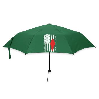 Crème glacée des États-Unis - Parapluie standard - vert bouteille - Devant