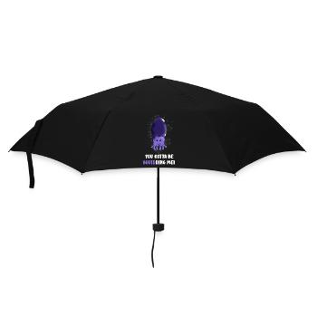 you gotta to be squidding - Umbrella (small) - black - Front