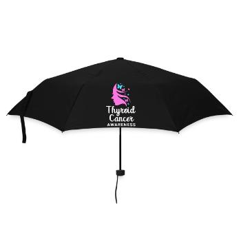 Thyroid cancer Thyroid cancer - Umbrella (small) - black - Front