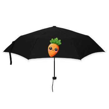 Kawaii Carrot - Umbrella (small) - black - Front