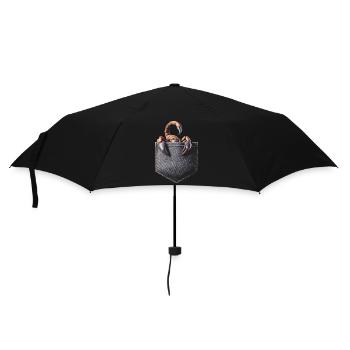 Skorpion - Regenschirm (klein) - Schwarz - Vorne