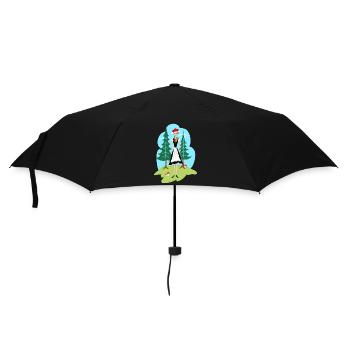 Black Forest Girl Girl - Umbrella (small) - black - Front