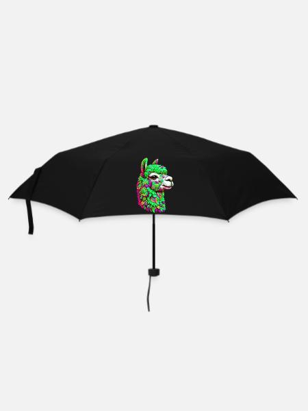 Alpaka - Regenschirm (klein) - Schwarz