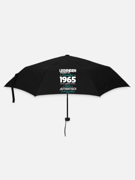 60e anniversaire - Les légendes ont été créées en décembre 1965 - Parapluie standard - noir