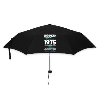 50e anniversaire - Les légendes ont été créées en décembre 1975 - Parapluie standard - noir - Devant