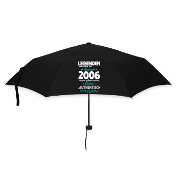 20e anniversaire - Les légendes ont été créées en janvier 2006 - Parapluie standard - noir - Devant