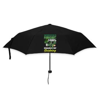 Garten- Und Pflanzenliebhaber Geschenke - Regenschirm (klein) - Schwarz - Vorne
