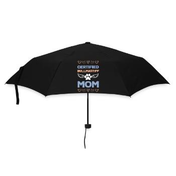 Bullmastiff Mama Zertifiziert - Regenschirm (klein) - Schwarz - Vorne