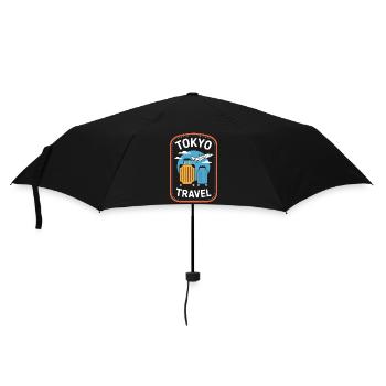Tokyo Japan Travel Travel Motif - Umbrella (small) - black - Front