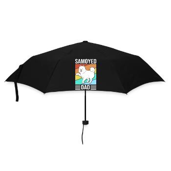Samoyed - Umbrella (small) - black - Front