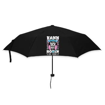 Kann Dich Nicht Hören Ich Zocke Gamer Girl - Regenschirm (klein) - Schwarz - Vorne