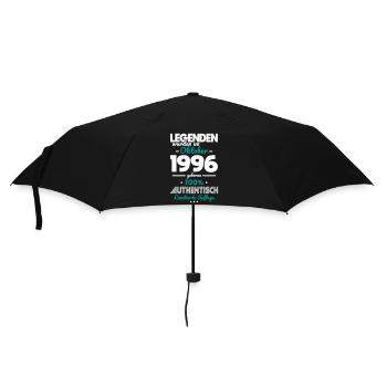 30. Geburtstag - Legenden wurden im Oktober 1996 - Regenschirm (klein) - Schwarz - Vorne