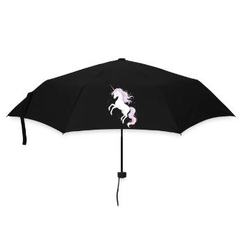 Illustration de licorne magique - Parapluie standard - noir - Devant