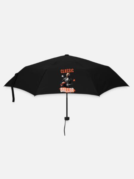 CLASSIC BALLER - Regenschirm (klein) - Schwarz