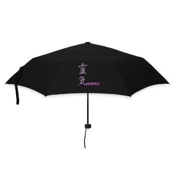 reiki japanese e 62 - Umbrella (small) - black - Front