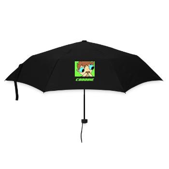 coookie1 - Regenschirm (klein) - Schwarz - Vorne