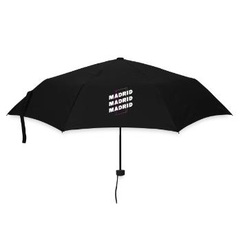Madrid Espagne City Font Skyline Accueil - Parapluie standard - noir - Devant