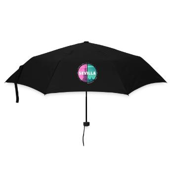 Seville Spain City Skyline Home Love Holiday - Umbrella (small) - black - Front