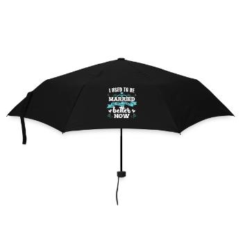 Women Divorced - Umbrella (small) - black - Front