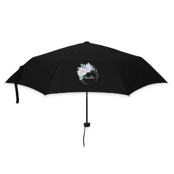 Für Amelie - Regenschirm (klein) - Schwarz - Vorne