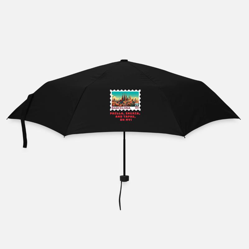 Barcelone - Parapluie standard - noir