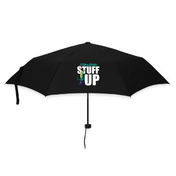 Je fais tout le truc Écrivain Auteur Roman - Parapluie standard - noir - Devant