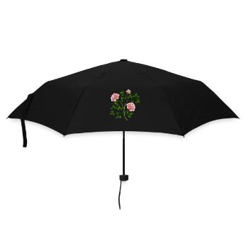 Flowers - Umbrella (small) - black - Front