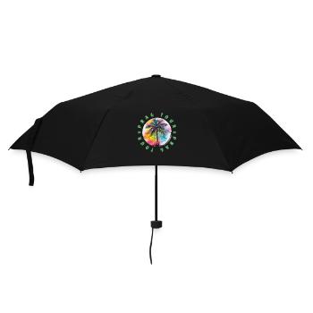 Prague Tour Vacances Plame Coloré - Parapluie standard - noir - Devant