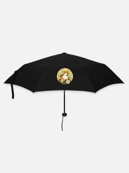 Capybara - Regenschirm (klein) - Schwarz