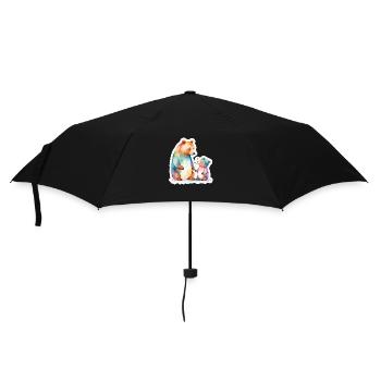 Strong family - Umbrella (small) - black - Front