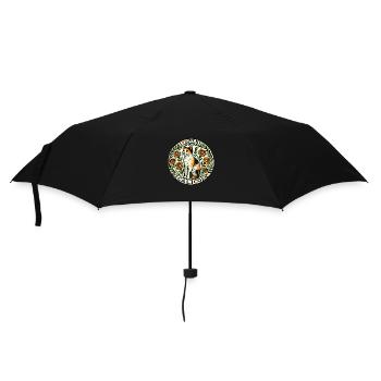 I love my calico cat - Umbrella (small) - black - Front