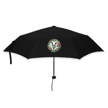 Bouledogue français - Parapluie standard - noir - Devant