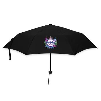 Mykonos 2024 Coloré - Parapluie standard - noir - Devant