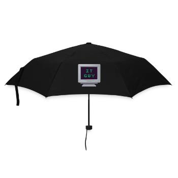 CRT - Computer Science - Umbrella (small) - black - Front