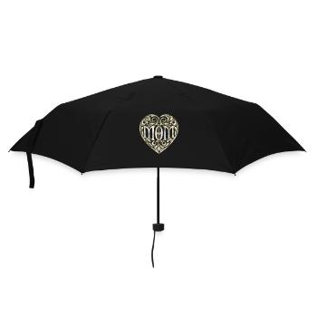 Love Quotes amore Flowers Women girl mom female - Umbrella (small) - black - Front