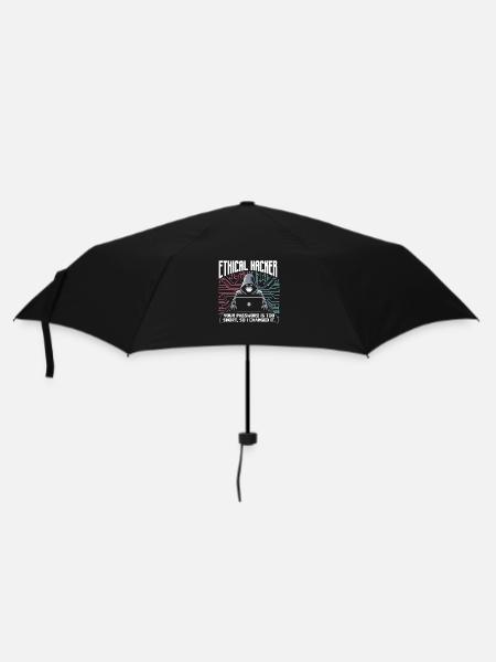 Ethical Hacker - Umbrella (small) - black