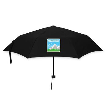 Alpinisme Hagengebirge - Parapluie standard - noir - Devant