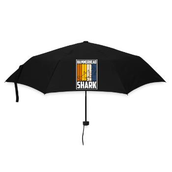Shark Shark Fin Sailing Predatory Fish - Umbrella (small) - black - Front