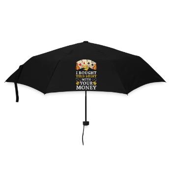 L’as de pique du casino - Parapluie standard - noir - Devant