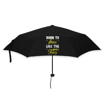Starry Sky Sky Dream Moon - Umbrella (small) - black - Front