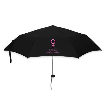 Annonce de bébé - Filles - Grossesse - Parapluie standard - noir - Devant