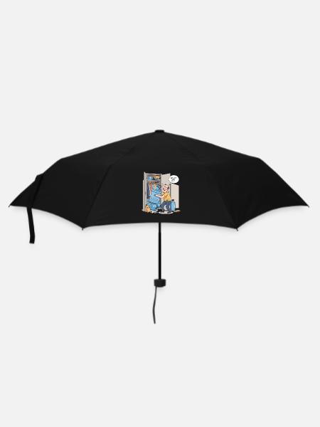 Nur ein weiterer Tropfen... - Regenschirm (klein) - Schwarz