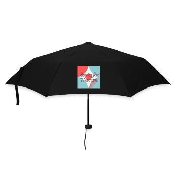 FÊTE DES MÈRES,BONNE FÊTE MAMAN,MAMAN,JE T'AIME - Parapluie standard - noir - Devant