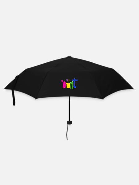Bunt - Regenschirm (klein) - Schwarz